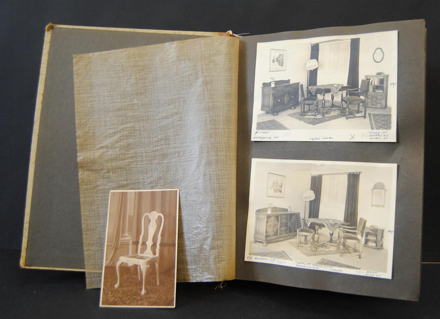 n.n. - Catalogue Dutch Furniture Photo album + ( 70 + photo's & drawings)