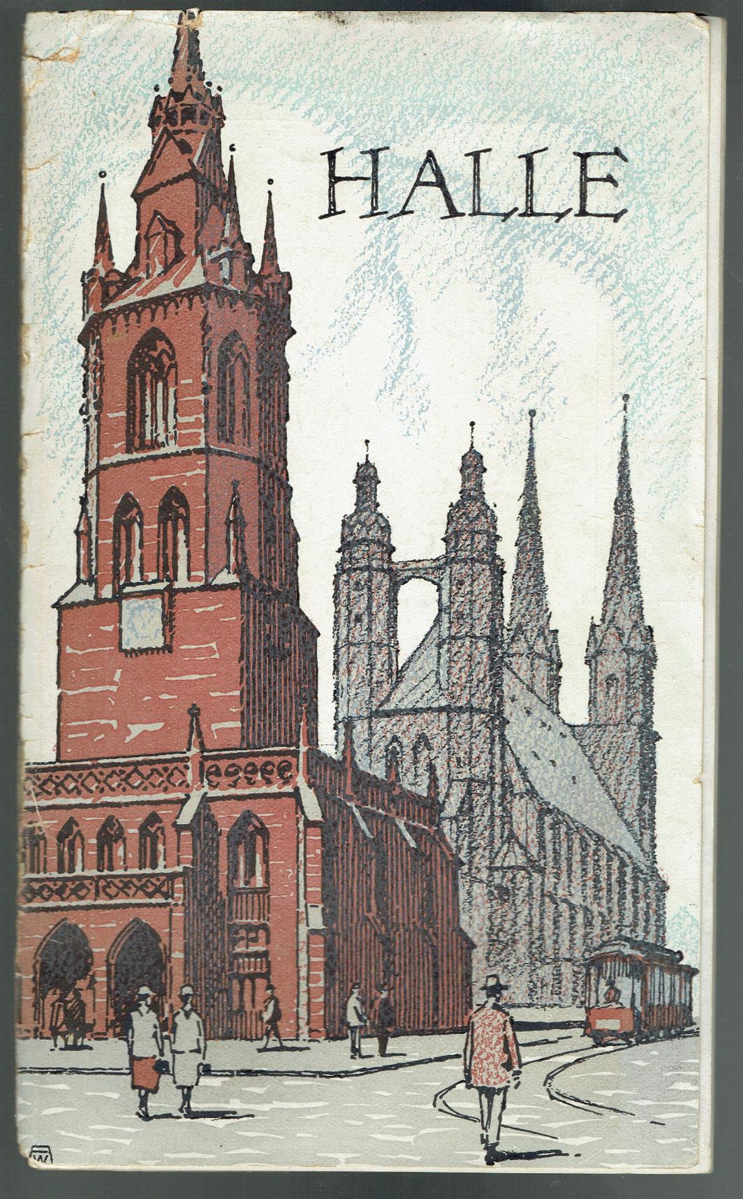 Tourist Guide - Halle brochure ( c. 1935 )