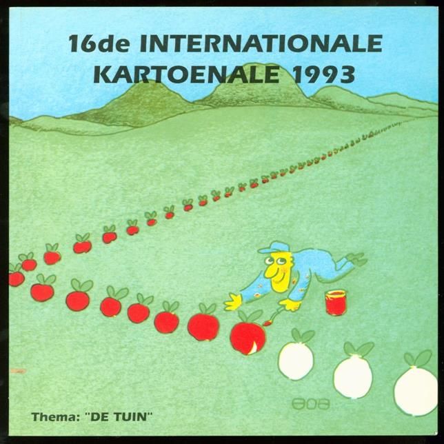 Internationale Kartoenale (10 (Beringen) 1987) - 16de Internationale Kartoenale 1993: thema De Tuin