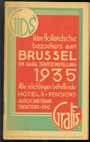 n.n - Gids voor hollandsche bezoekers aan Brussel en hare tentoonstelling 1935