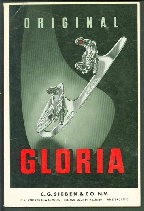 n.n - (BEDRIJF CATALOGUS - TRADE CATALOGUE) C. G. Sieben en Co N.V. - Original Gloria - Prijscournt september 1964 ( Schaatsen, rolschaatsen gereedschap enz )