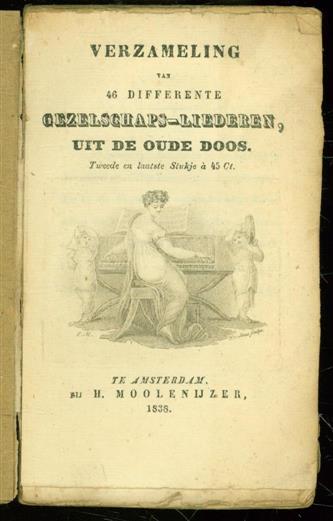 n.n - Verzameling van 46 differente gezelschapsliederen uit de oude doos. ( deel 2 )