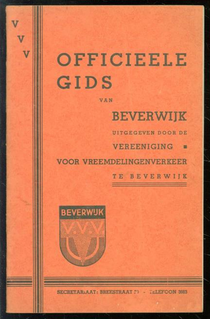 n.n - (TOERISME / TOERISTEN BROCHURE) Officieele gids van Beverwijk.