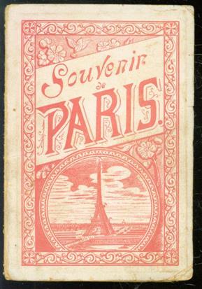 n.n - Souvenir de Paris. (TOERISME / TOERISTEN BROCHURE)