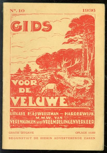 n.n - (TOERISME / TOERISTEN BROCHURE) Gids voor de Veluwe.