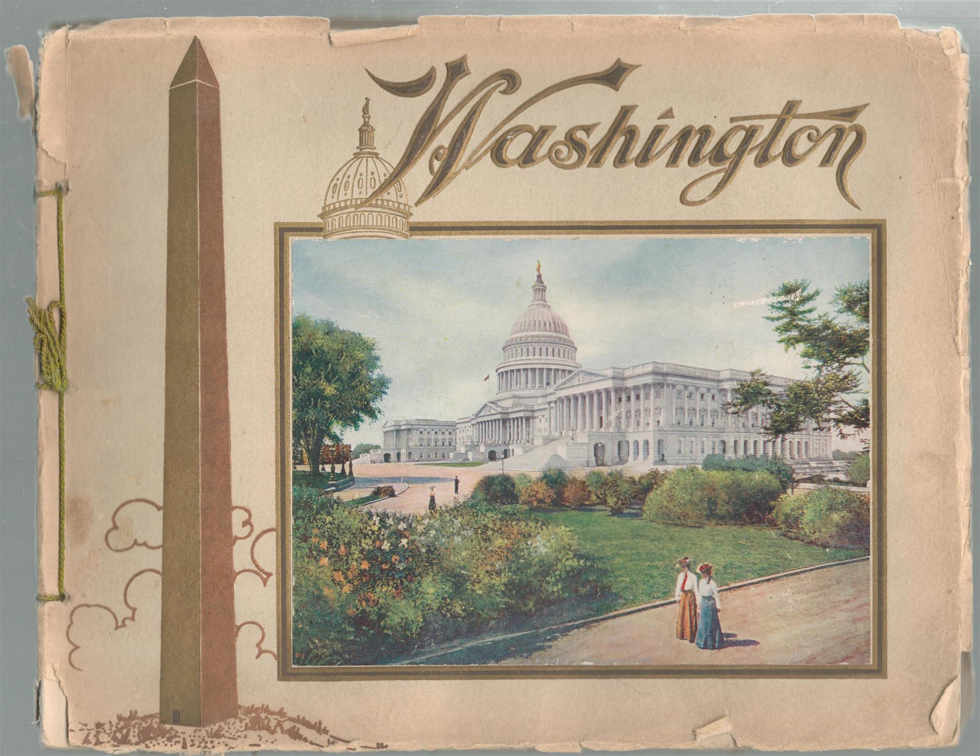 Williamson-Haffner Co. - (TOERISME / TOERISTEN BROCHURE) Washington.( Illustrated with Photo Trichromatic prints )