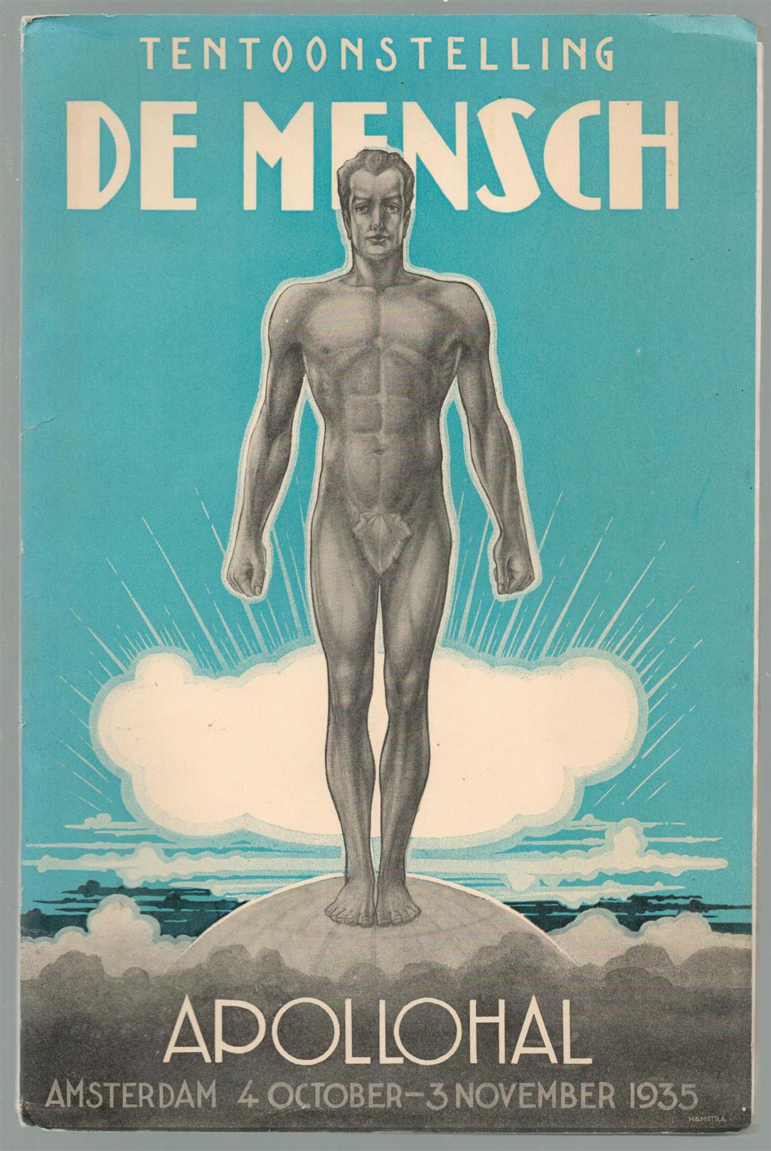 n.n - Tentoonstelling De mensch, Apollohal Amsterdam, 4 october - 3 november 1935.