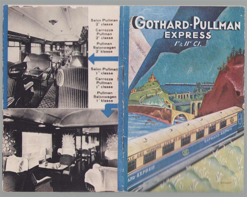 n.n - gothard pullman express - Advertising brochure