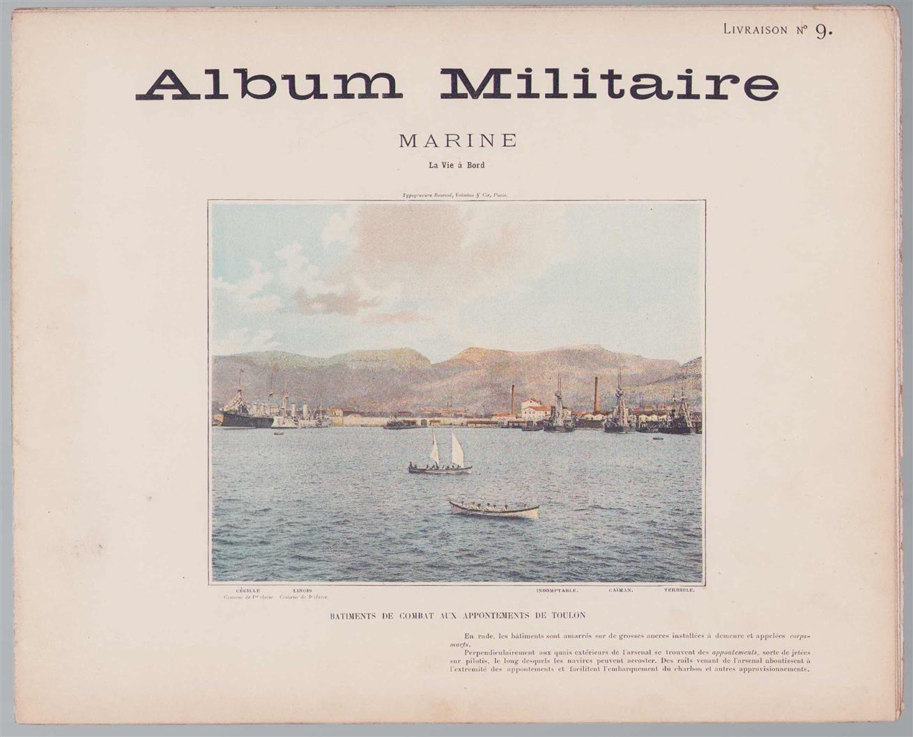n.n - Album militaire de l'Armee francaise. Marine  La vie a Bord (2)