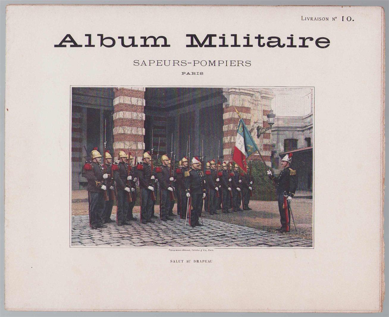 n.n - Album militaire de l'Armee francaise. Sapeurs pompiers Paris