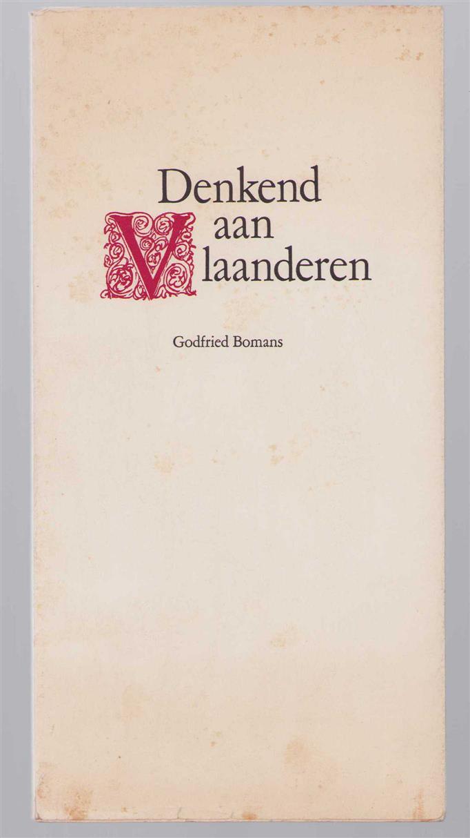 Godfried Bomans - Denkend aan Vlaanderen