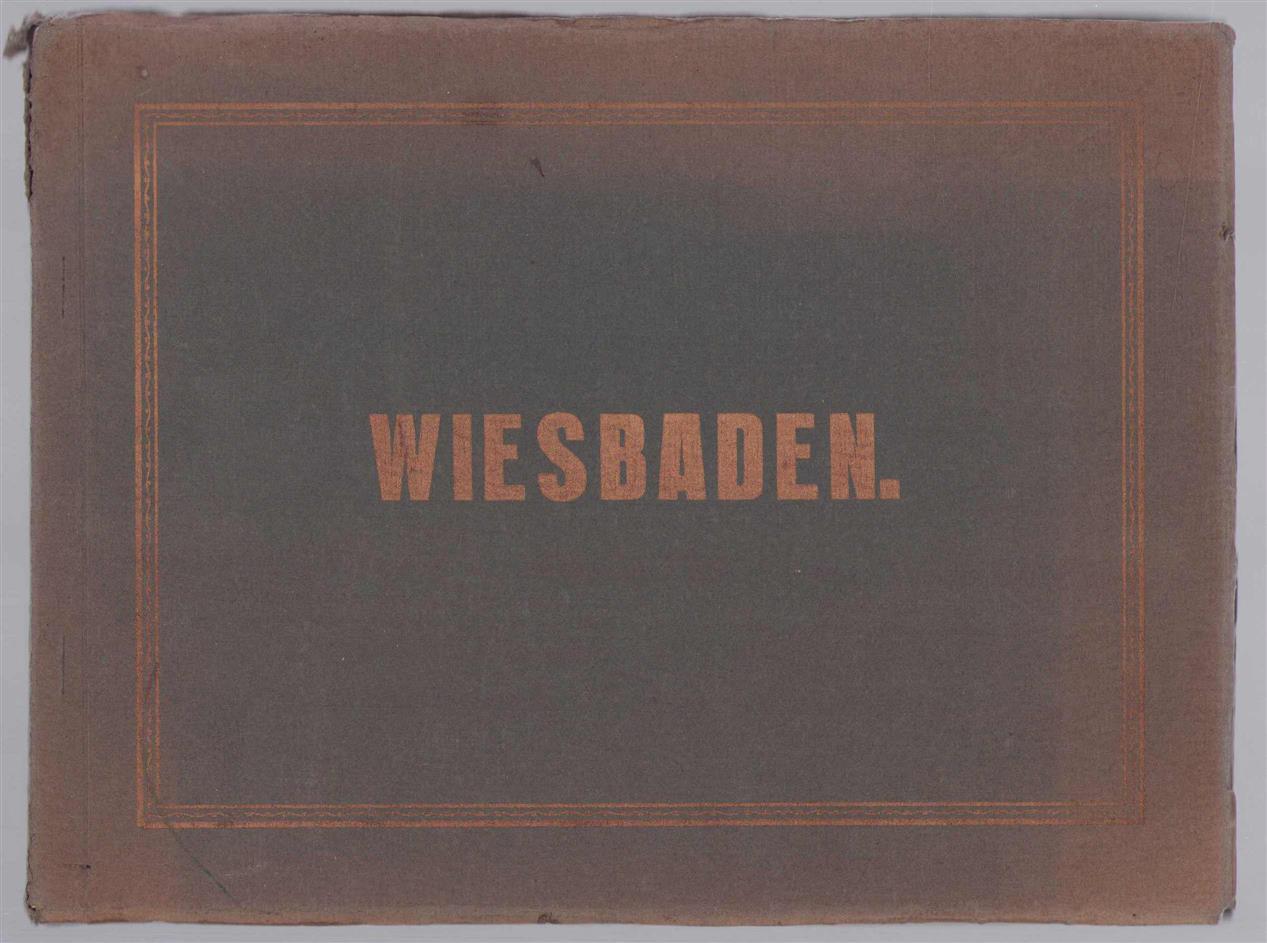n.n - Wiesbaden: Dreiundzwanzig Ansichten in echtem Kupferdruck nach photograph. Aufnahmen