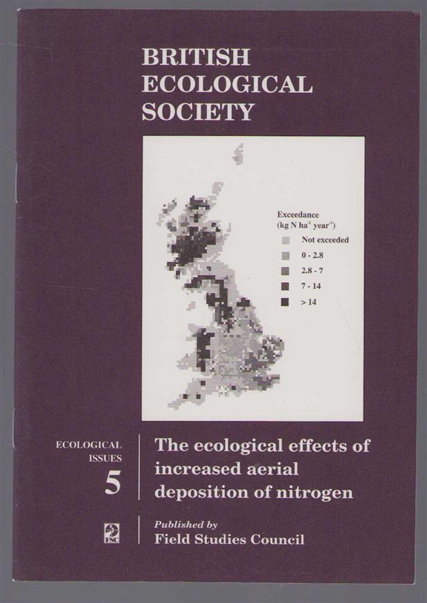 J N B Bell - The ecological effects of increased aerial deposition of nitrogen