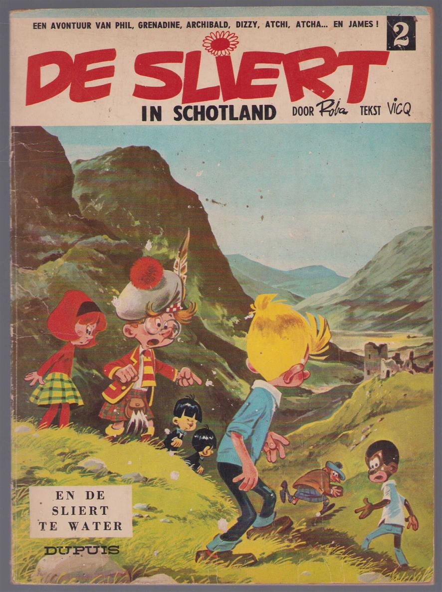 Roba, VICQ - De Sliert in Schotland (1e druk)