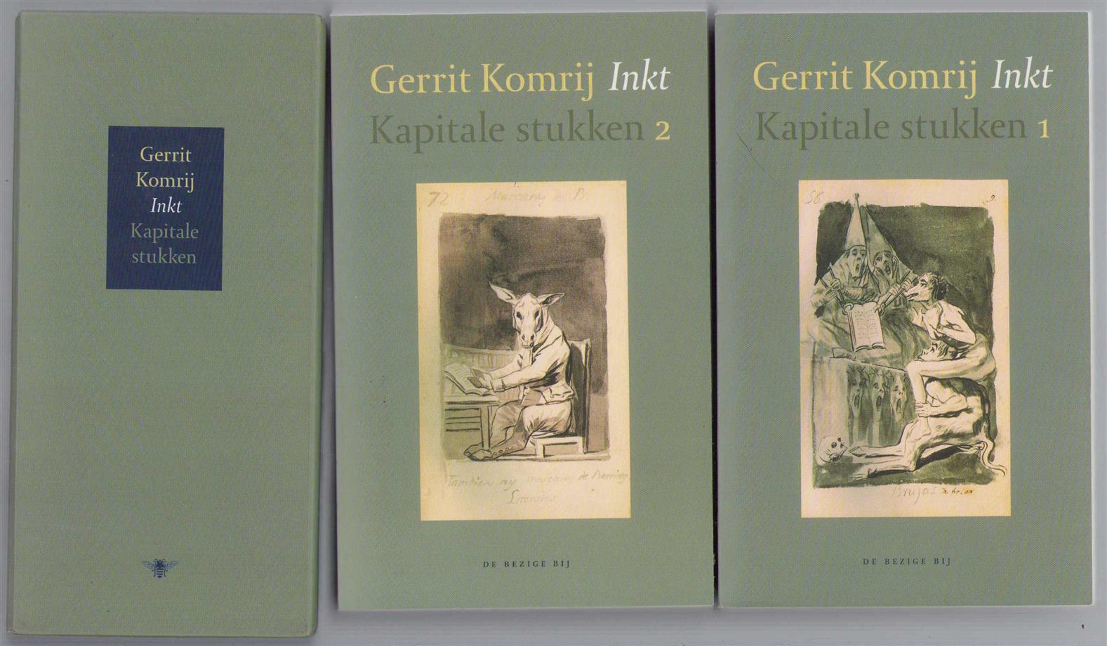 Komrij, Gerrit - Inkt:  kapitale stukken.