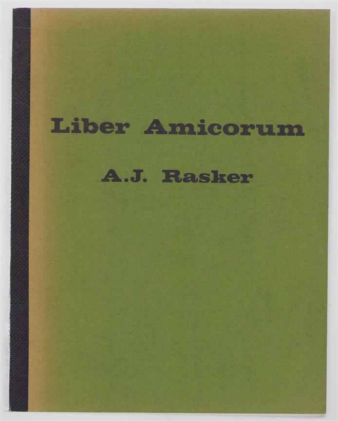 Kune Biezeveld - Liber amicorum: aangeboden aan A.J. Rasker bij zijn afscheid als kerkelijk hoogleraar aan de Rijksuniversiteit te Leiden