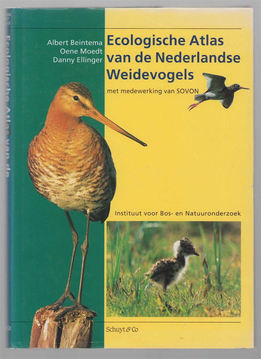 Ecologische atlas van de Nederlandse weidevogels - AJ Beintema (Albert Jakob), 1944-, Oene Moedt 1941-, Danny Ellinger 1963-
