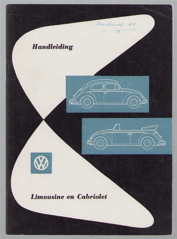 n.n - handleiding limousine en cabriolet - Volkswagen kever