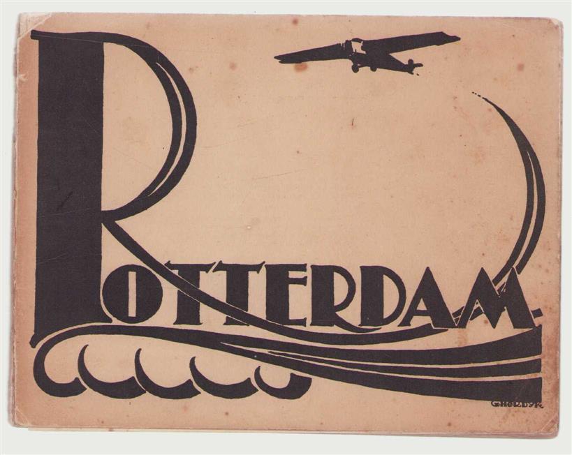 n.n - Rotterdam van de lucht uit gezien = Rotterdam photographed from the air, een serie van 40 luchtfoto's met korte bijschriften, a series of 40 air-photo's with short descriptions
