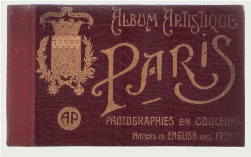 n.n - Album artistique Paris: notices in English and French.